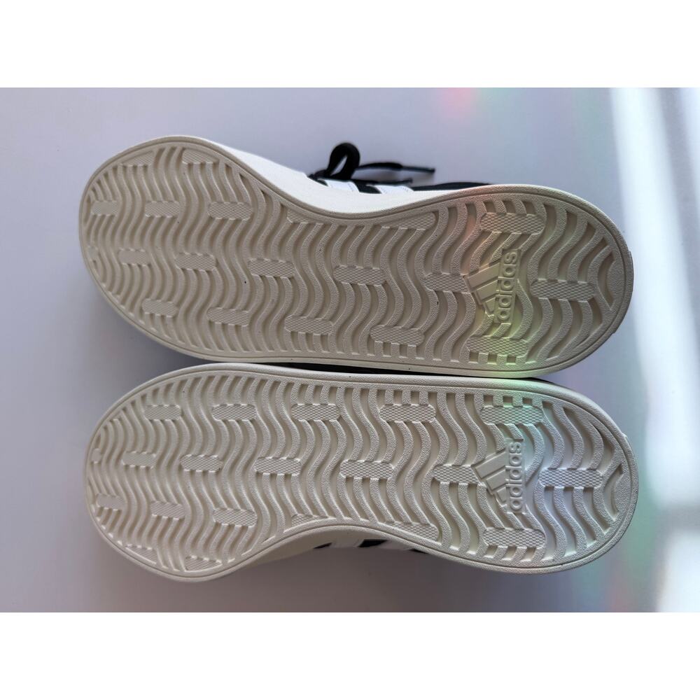 Adidas VL Court 3.0 ID6279 Black White Women's 7 / UK 5.5 New With Tags